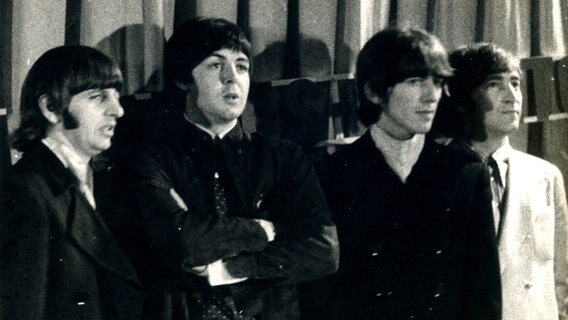 Eine Fotografie der britischen Musikgruppe Die Beatles von Olaf Leitner. © Olaf Leitner 