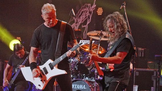 James Hetfield und Kirk Hammett © picture alliance / mpi04/MediaPunch | mpi04 