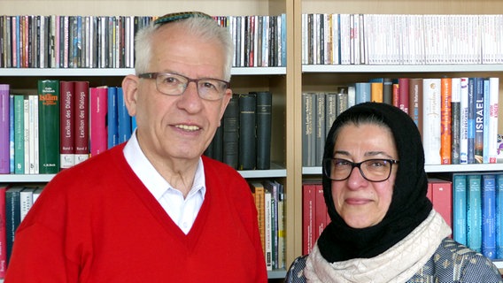 Gabor Lengyel und Hamideh Mohagheghi © NDR Foto: Claus Röck