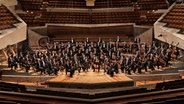 Die Berliner Philharmoniker auf der Bühne © Stefan Höderath 