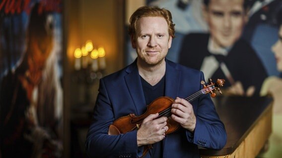 Der Star-Geiger Daniel Hope © Nicolas Zonvi Foto: Nicolas Zonvi