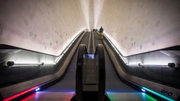 Die Rolltreppe in der Elbphilharmonie © Christian Spielmann / NDR Foto: Christian Spielmann