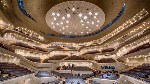 Der Große Konzertsaal in der Elbphilharmonie (Archivfoto) © Christian Spielmann / NDR Foto: Christian Spielmann