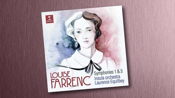 CD-Cover: Louise Farrenc: Symphonien Nr.1 & 3 © Erato 