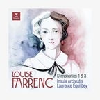 CD-Cover: Louise Farrenc: Symphonien Nr.1 & 3 © Erato 