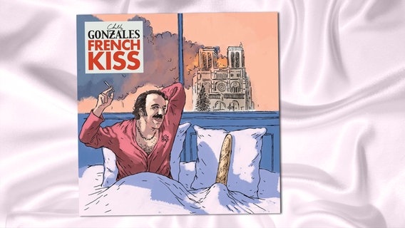 CD-Cover von "French Kiss" von Chilly Gonzales. © Label Gentle Threat 