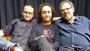 Luciano Biondini, Michel Godard, Lucas Niggli  Foto: Thomas Radlwimmer