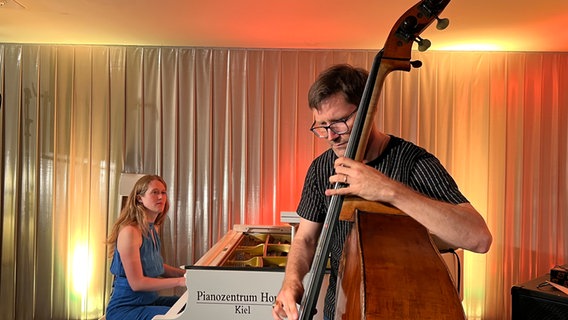 NDR Kultur Radio Stage "Round Midnight" auf der JazzBaltica 2023 © NDR Jazzredaktion Foto: Stefan Gerdes