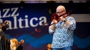 Der Posaunist und Künstlerischer Leiter der Jazz Baltica Nils Landgren. © Felix König 