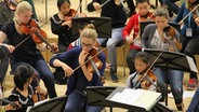 Orchesterprobe für das Festival China Inn © NDR.de Foto: Simone Schiffer