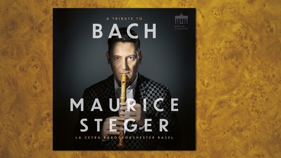 CD-Cover: Maurice Steger - A Tribute to Bach © Berlin Classics 