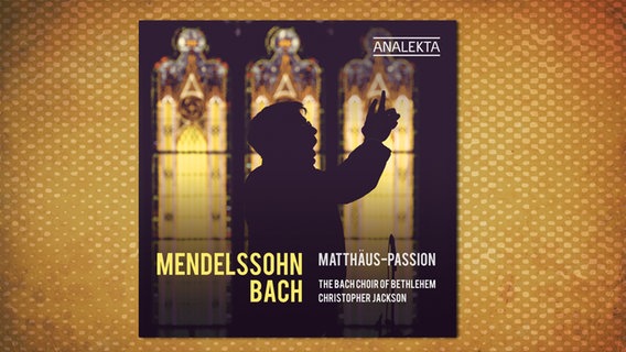 CD-Cover: Johann Sebastian Bachs Matthäus-Passion mit Christopher Jackson © Analekta 