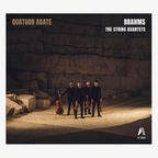 CD-Cover: Quatuor Agate - Brahms: Streichquartette © Appassionato 