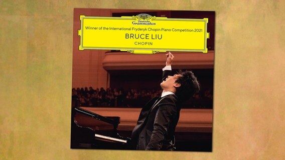 CD-Cover: Bruce Liu - Chopin © Deutsche Grammophon 