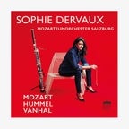 CD-Cover: Sophie Dervaux - Mozart - Hummel - Vanhal © Berlin Classics 