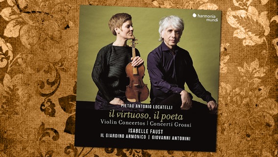 CD-Cover: Isabelle Faust - Pietro Antonio Locatelli: il virtuoso, il poeta © harmonia mundi 