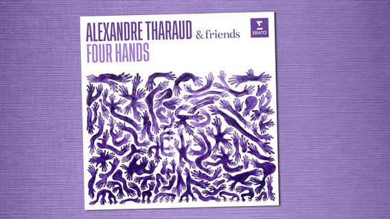 CD-Cover: Four Hands - Alexandre Tharaud & Friends © Erato 