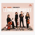 CD-Cover: Leonkoro Quartet - Ravel, Schumann: String Quartets © Mirare 