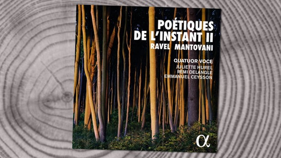 CD-Cover: Quatuor Voce - Poétiques de l'instant II © Alpha 