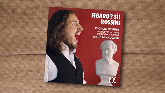 CD-Cover: Florian Sempey - Rossini: Figaro? Sì! © Alpha 