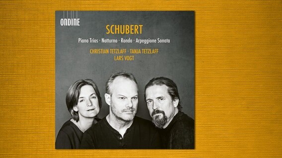 CD-Cover: Christian Tetzlaff / Tanja Tetzlaff / Lars Vogt - Schubert: Klaviertrios © Ondine 