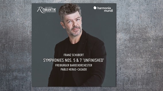 CD-Cover: Pablo Heras-Casado - Franz Schubert: Sinfonien 5 & 7 © Harmonia Mundi 