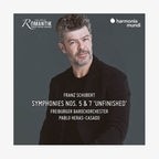 CD-Cover: Pablo Heras-Casado - Franz Schubert: Sinfonien 5 & 7 © Harmonia Mundi 