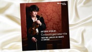CD-Cover: Théotime Langlois de Swarte - Antonio Vivaldi: Concerti Per Una Vita © Harmonia Mundi 