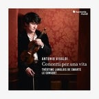 CD-Cover: Théotime Langlois de Swarte - Antonio Vivaldi: Concerti Per Una Vita © Harmonia Mundi 