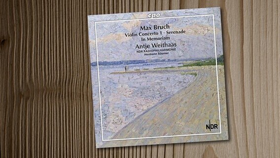 CD-Cover: Antje Weithaas - Max Bruch: Complete Works for Violin & Orchestra Vol. 2 © cpo 