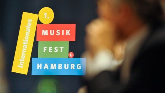 Das Logo des 1. Internationalen Musikfestes Hamburg © dpa 