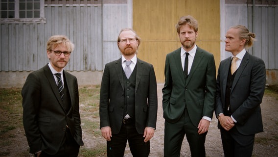 Die Mitglieder des Danish String Quartett © Carolin Bittencourt 