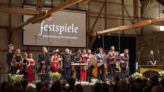 Konzert 360 Grad Ulrichshusen © NDR.de Foto: Christine Irrgang