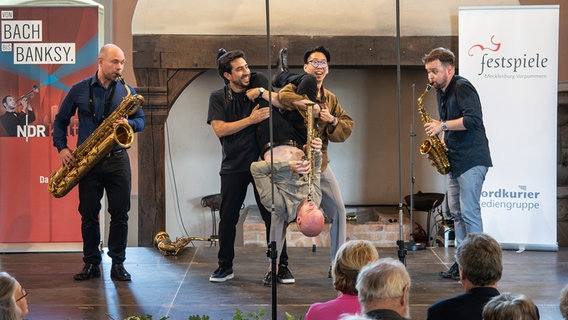 Konzert 360 Grad Ulrichshusen © NDR.de Foto: Christine Irrgang