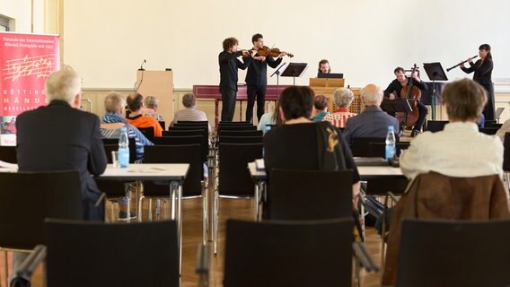 Curtain Ensemble bei der göttingen händel competition 2022 © göttingen händel competition/Frank Stefan Kimmel Foto: Frank Stefan Kimmel