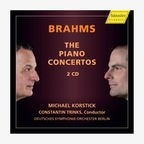 Cover Brahms mit Michael Korstick und Constantin Trinks © Hänssler Classic 