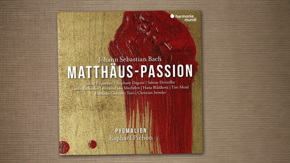 Cover der CD "Matthäus-Passion" von Raphaël Pichon © Harmonia Mundi 