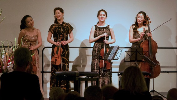 Esme Quartet auf der Bühne © NDR.de Foto: Jennifer Philipp