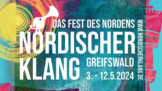 Das Plakat zum Festival "Nordischer Klang" 2024 in Greifswald © Nordischer Klang 2024 