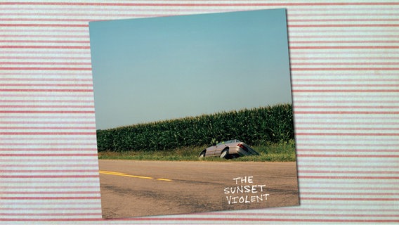 Plattencover des Albums "The Sunset Violent" von der Band Mount Kimbie. © Warp Records 