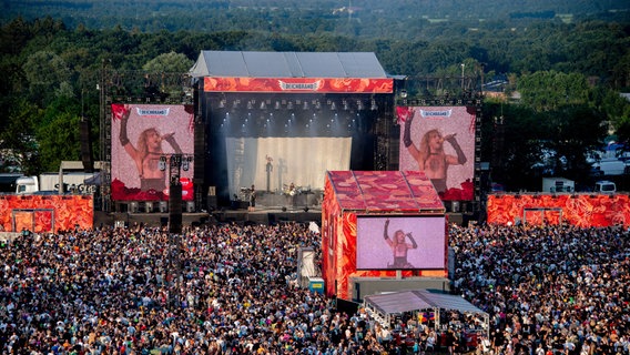 Tokio Hotel auf dem Deichbrand-Festival © picture alliance/dpa | Hauke-Christian Dittrich 