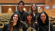 Das Quantum Quintett © Musikhochschule Lübeck Foto: Musikhochschule Lübeck