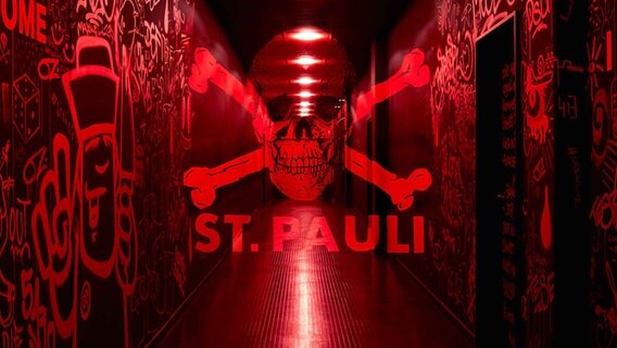 Der Eingang zur Mixzone des Millerntor-Stadions des FC St. Pauli © FC St.Pauli 