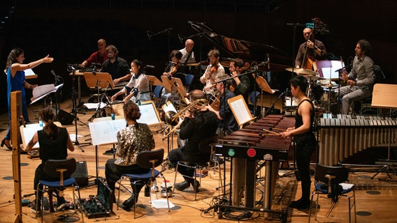 Trickster Orchestra auf der Bühne © Susanne Diesner 