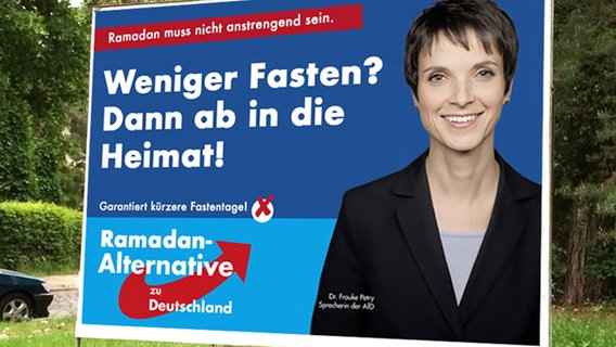 Ramadan - AfD wirbt mit kürzeren Fastenzeiten für Auswanderung © Noktara 