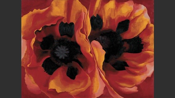 Georgia O'Keeffe, Orientalische Mohnblumen, 1927 © Georgia O’Keeffe Museum / 2021, ProLitteris, Zurich 