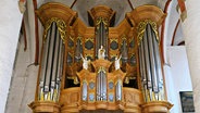 Die Arp-Schnitger-Orgel in St. Jacobi, Hamburg © CC BY-SA 4.0 via Wikimedia Commons Foto: Hans-Jörg Gemeinholzer