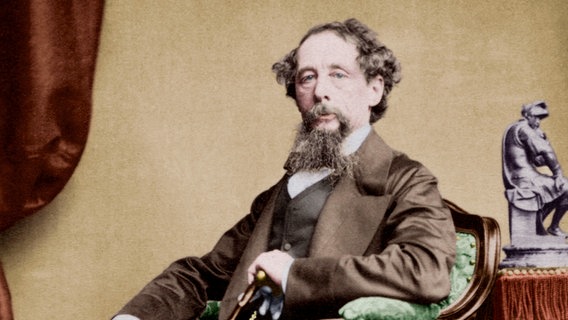 Charles Dickens (Foto um 1865) © picture-alliance / akg-images 