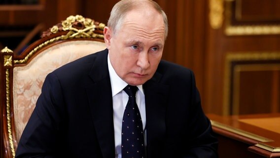 Wladimir Putin © dpa/Pool Sputnik Kremlin/AP Foto: Mikhail Metzel