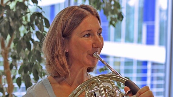 Claudia Strenkert, Hornistin NDR Sinfonieorchester © NDR Foto: Robert Hauspurg